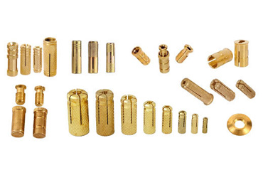 Brass anchors