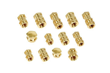 Brass hex inserts